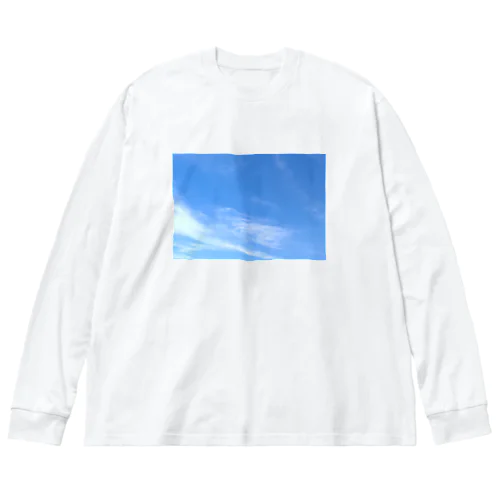 青空 ビッグシルエットロングスリーブTシャツ