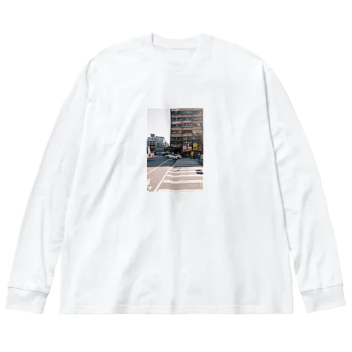 信号 ビッグシルエットロングスリーブTシャツ