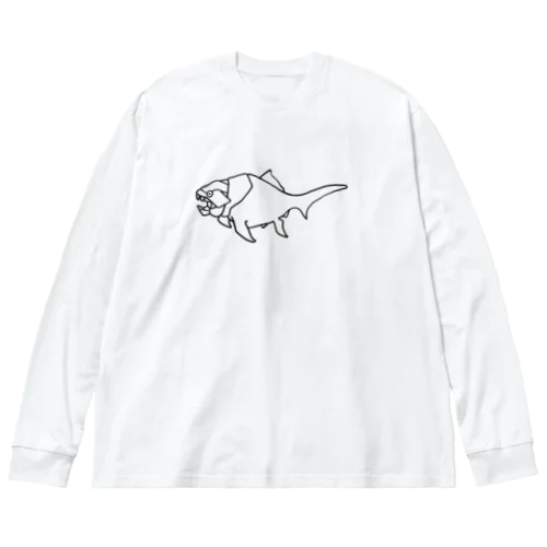 dankuruosutis ビッグシルエットロングスリーブTシャツ