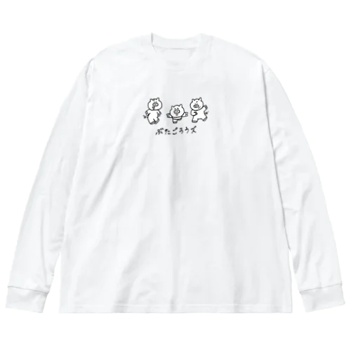 ぶたごろうズ Big Long Sleeve T-Shirt