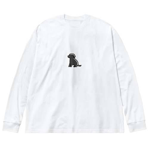 黒ラブ Retriever Big Long Sleeve T-Shirt