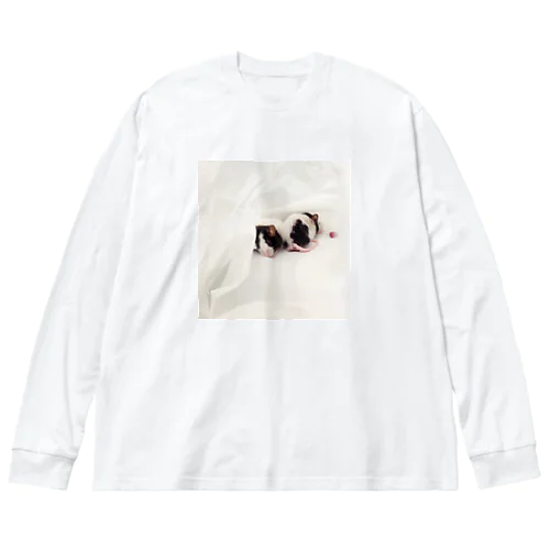 パンダマウスのお昼寝 Big Long Sleeve T-Shirt