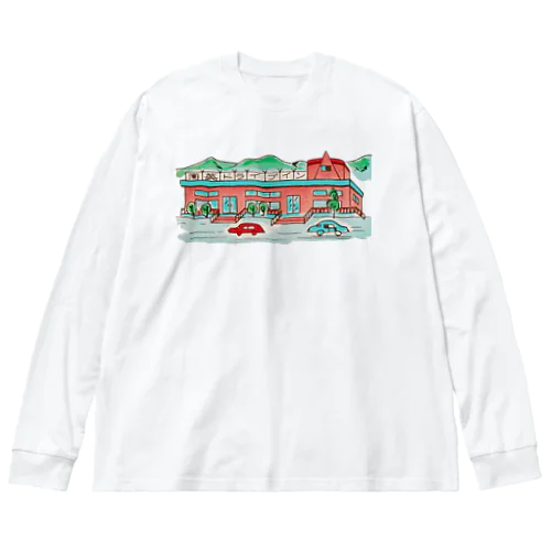 昔の関英 ビッグシルエットロングスリーブTシャツ