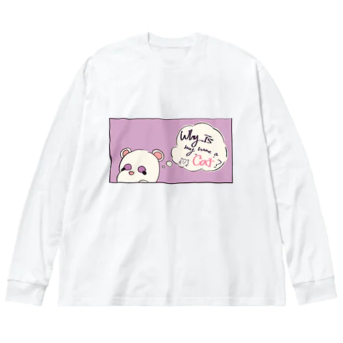 shiroineko 3 Big Long Sleeve T-Shirt