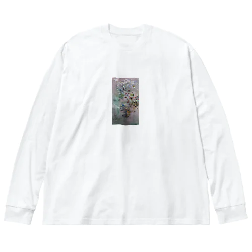 淡い白猫の空想 Big Long Sleeve T-Shirt