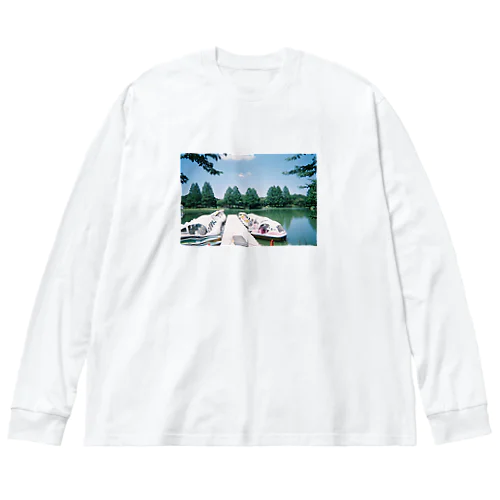 a memory of summer ビッグシルエットロングスリーブTシャツ