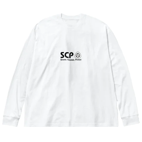 SCP財団 ビッグシルエットロングスリーブTシャツ