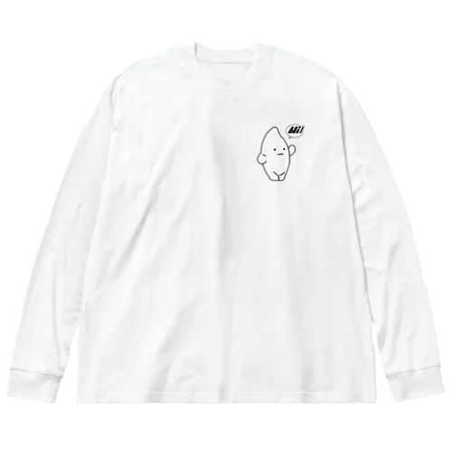 Hi！okome ビッグシルエットロングスリーブTシャツ