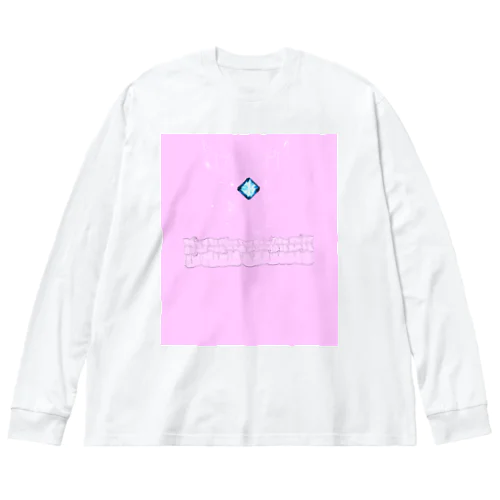 ドレスピンク Big Long Sleeve T-Shirt