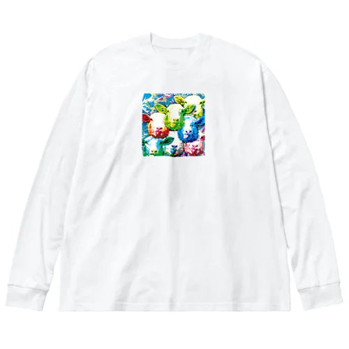 HiDE AND SHEEP ビッグシルエットロングスリーブTシャツ