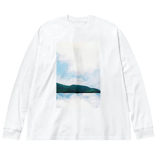 ずれた空 Big Long Sleeve T-Shirt