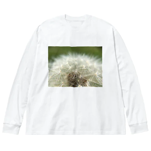 タンポポ　綿毛 Big Long Sleeve T-Shirt