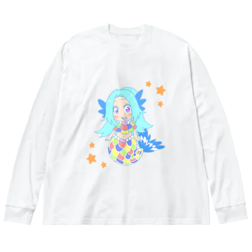 あま★びえ ビッグシルエットロングスリーブTシャツ