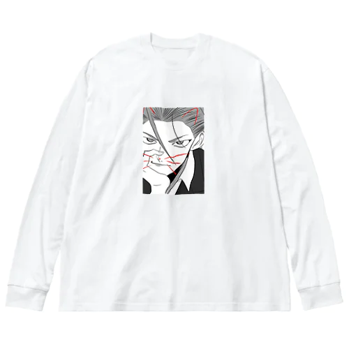 おじさんがいっぱい写ってる商品 Big Long Sleeve T-Shirt