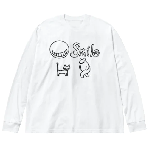 Smile Big Long Sleeve T-Shirt