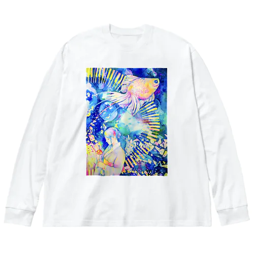 ピアノの夏祭り（F4） Big Long Sleeve T-Shirt