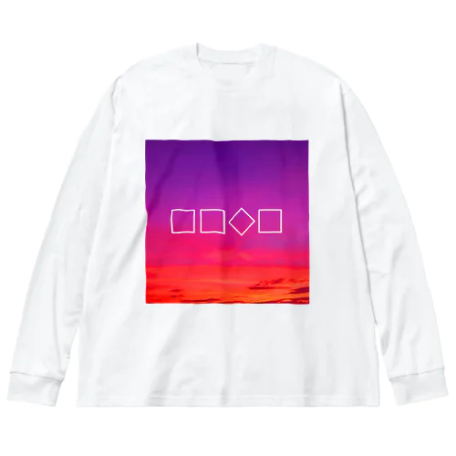 沖縄色 Big Long Sleeve T-Shirt