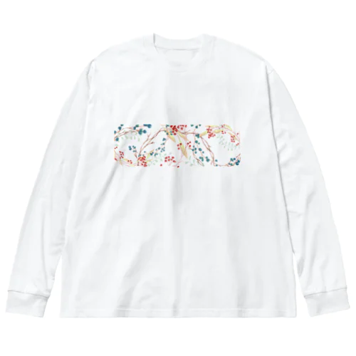 森のかわいい贈り物♪小さな木の実のボタニカル日記 ～徒然～ Big Long Sleeve T-Shirt