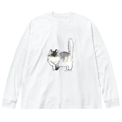 コロン (両面) Big Long Sleeve T-Shirt