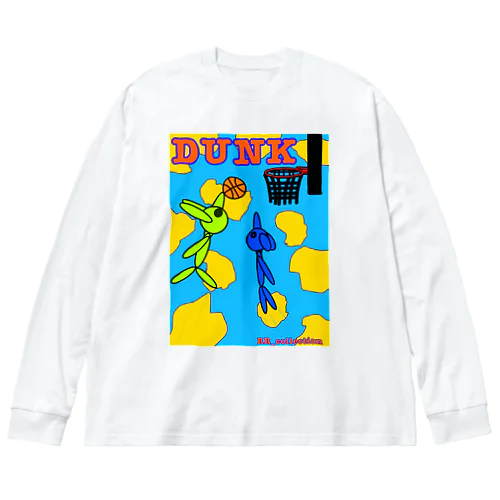 DUNKなうさぎ Big Long Sleeve T-Shirt