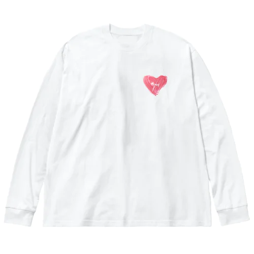  Heart  ビッグシルエットロングスリーブTシャツ