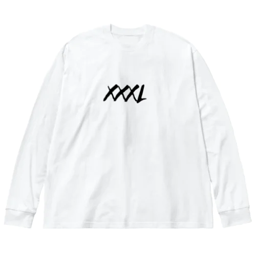 XXXL ビッグシルエットロングスリーブTシャツ