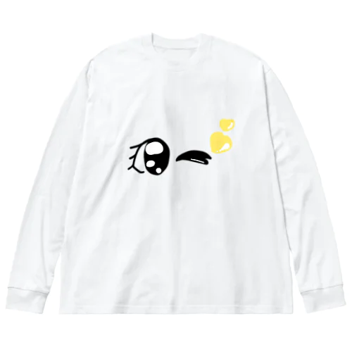 あいむ あん あいどる (いえろー) ビッグシルエットロングスリーブTシャツ