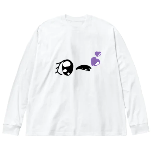 あいむ あん あいどる (ぱーぷる) ♡ ビッグシルエットロングスリーブTシャツ