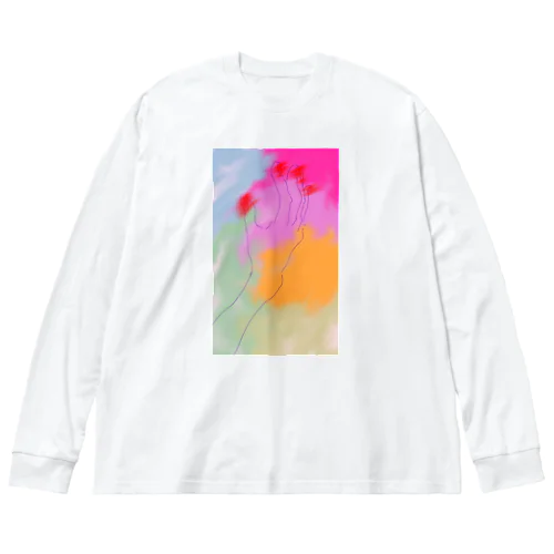 hand Big Long Sleeve T-Shirt