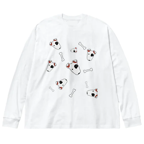 ブルテリアくん Big Long Sleeve T-Shirt