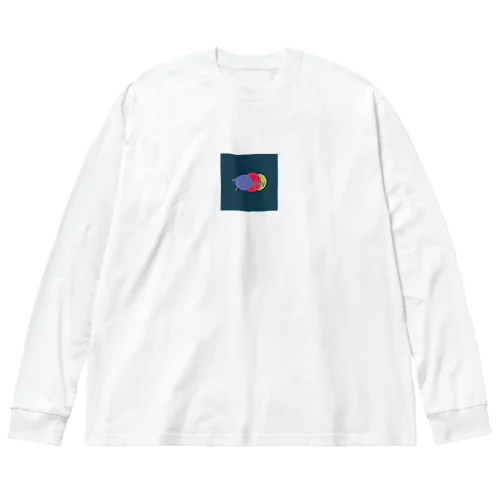 「Text colors」のデザイン ビッグシルエットロングスリーブTシャツ