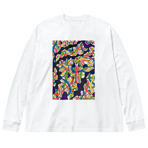 うじゃうじゃ Big Long Sleeve T-Shirt