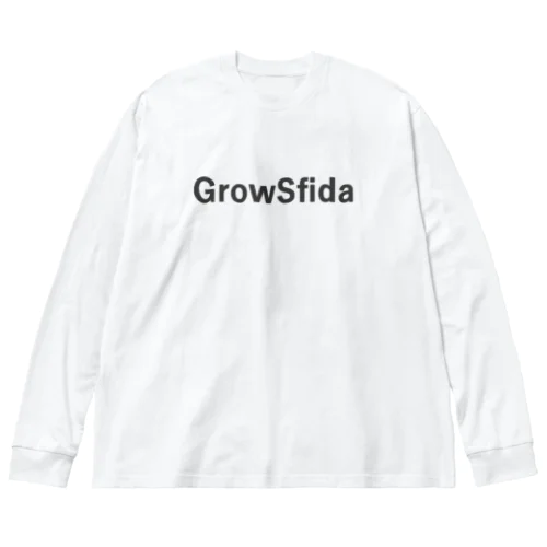 GrowSfidaロゴ 루즈핏 롱 슬리브 티셔츠