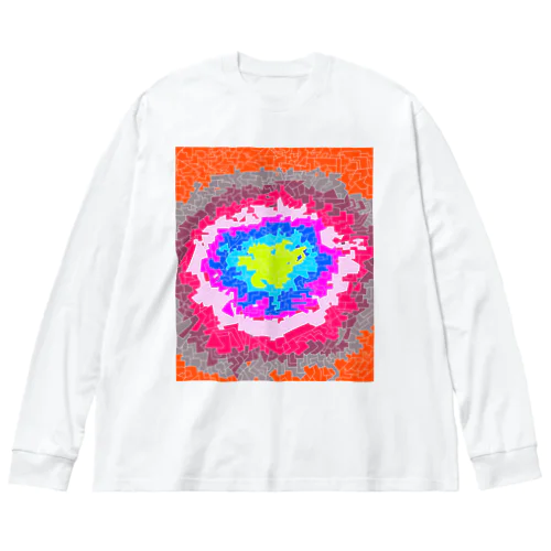 ヒビ Big Long Sleeve T-Shirt