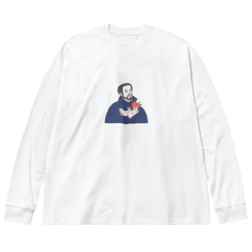 ザビエルくん。 Big Long Sleeve T-Shirt