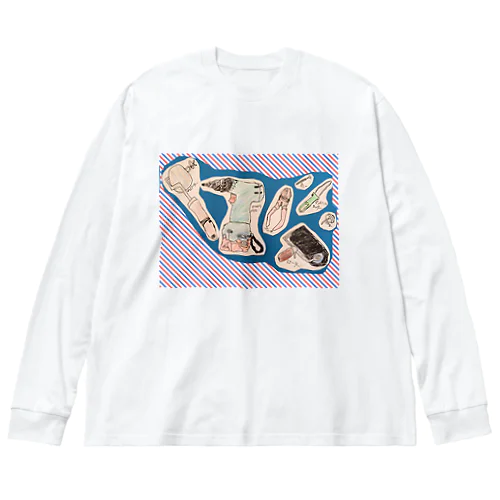 HIDEの工具箱 Big Long Sleeve T-Shirt