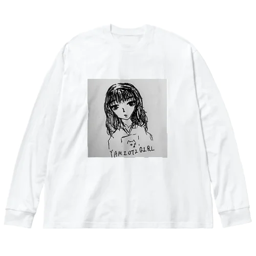 闇堕少女〜DARK GIRL〜 ビッグシルエットロングスリーブTシャツ