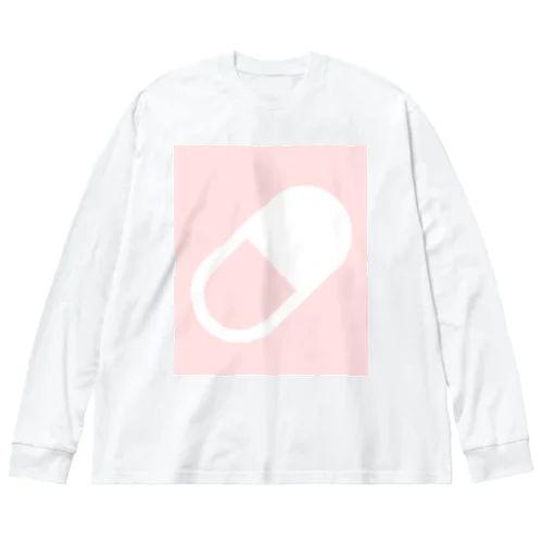 精神科行く時着るように Big Long Sleeve T-Shirt