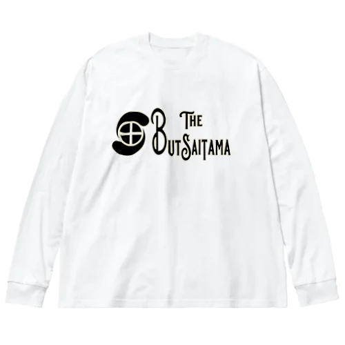 But Saitama logo (Black ver.) ビッグシルエットロングスリーブTシャツ