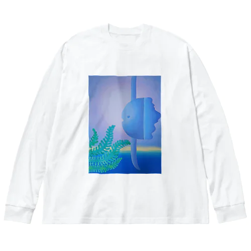 浮遊するマンボウ Big Long Sleeve T-Shirt