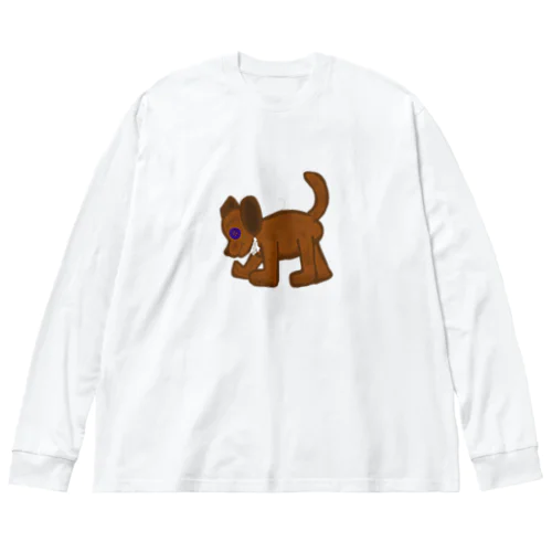 捨縫犬 ビッグシルエットロングスリーブTシャツ