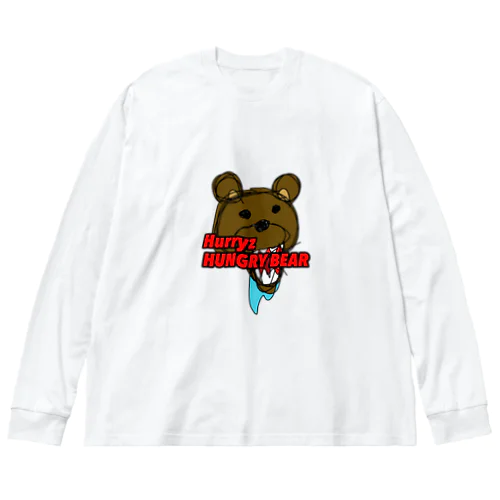 HUNGRY BEAR Big Long Sleeve T-Shirt