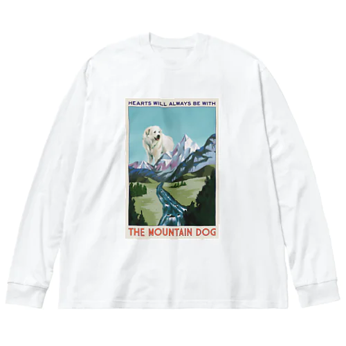 THE MOUNTAIN DOG ビッグシルエットロングスリーブTシャツ