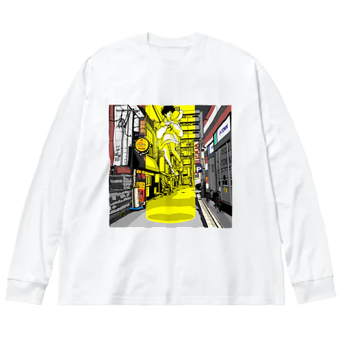 路地裏とSF Big Long Sleeve T-Shirt