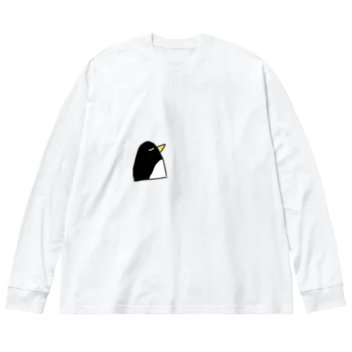 無重力ぺんぎん Big Long Sleeve T-Shirt