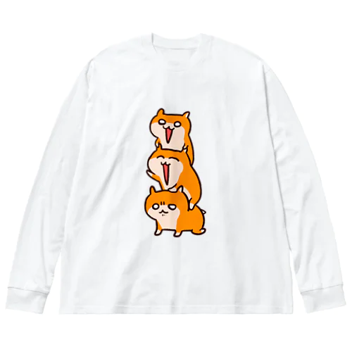 クソハムトリオ ビッグシルエットロングスリーブTシャツ