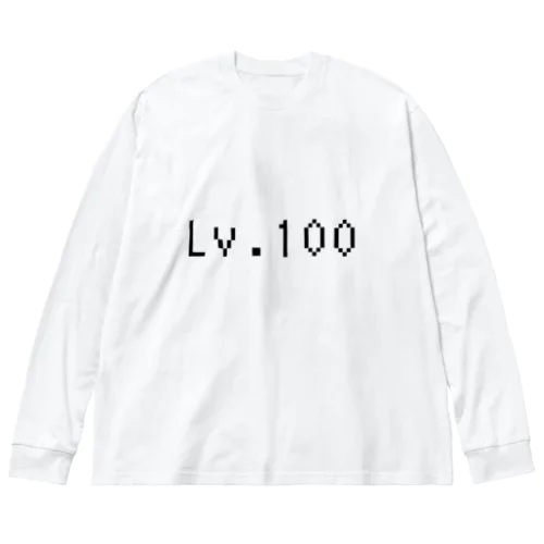 Lv.100 Big Long Sleeve T-Shirt