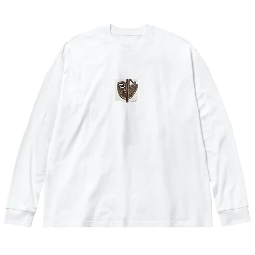 なまけものくん Big Long Sleeve T-Shirt