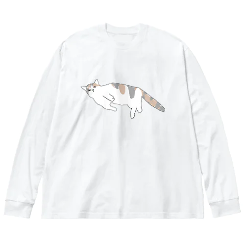 げきゆるネコチヤン ビッグシルエットロングスリーブTシャツ