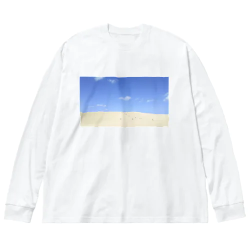 砂丘 ビッグシルエットロングスリーブTシャツ